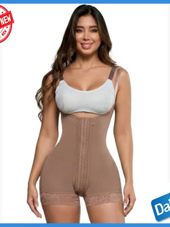 Stage 2 Compression Shapewear Bodysuit Medium Powernet Postpartum Recovery - Picture 6 of 7